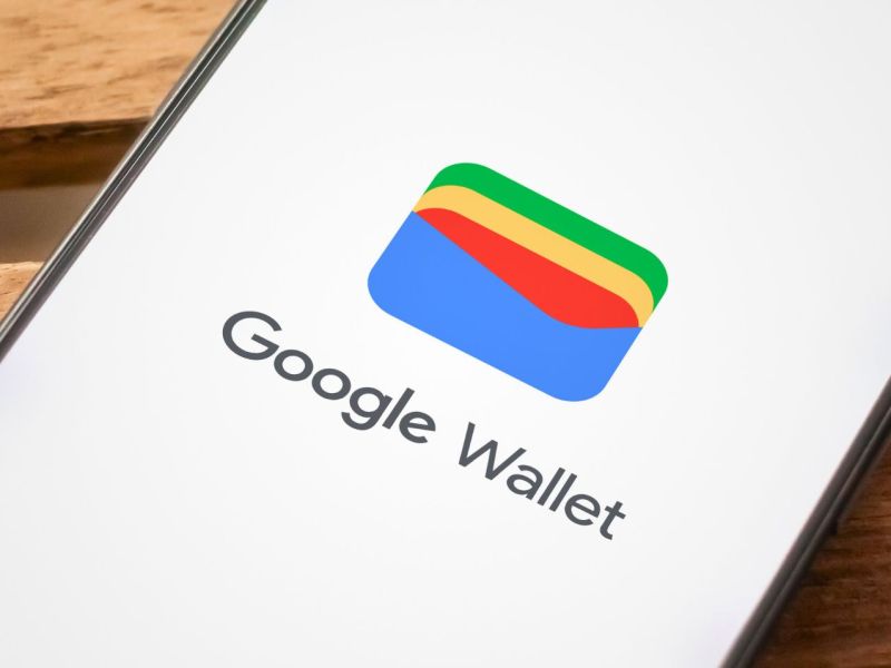 Google Wallet auf Smartphone