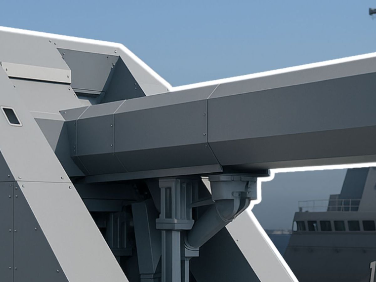 Railgun auf einer japanischen Fregatte