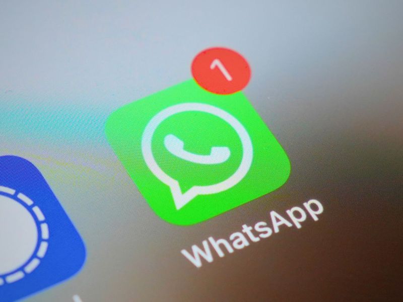 WhatsApp und Signal.