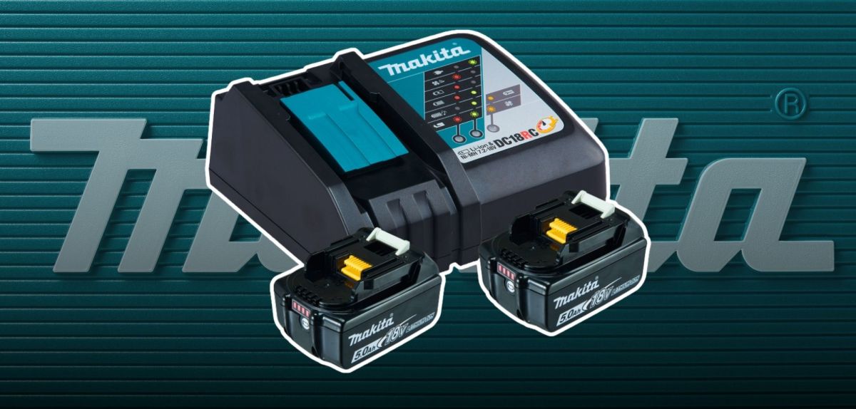 Makita-Akkus samt Power Source-Kit LXT 5,0Ah